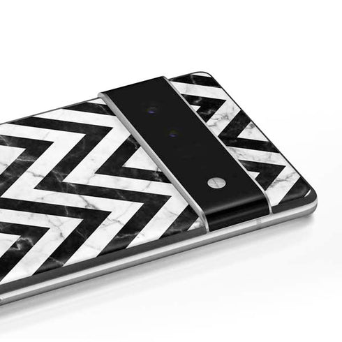 Chevron Marble Google Pixel 6 Pro Skin